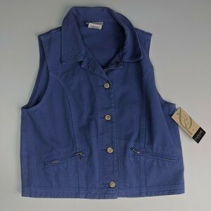 NWT Seasons Collection Vest Size Medium